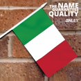 thumbnail image 2 of Anley Italy Mini Flag 12 Pack - Hand Held Small Miniature Italian Flags on Stick - 5x8 Inch with Solid Pole & Spear Top, 2 of 7