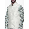 thumbnail image 4 of Atasi Printed Long Sleeve Classic Ethnic Kurta Pyjama Set For Mens Casual Wear, 4 of 5