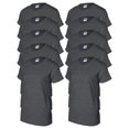 thumbnail image 1 of Gildan T-Shirt Sans Coutures Prélavé pour Femmes, Lot de 10, 1 of 1