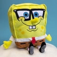 thumbnail image 3 of Sponge Bob Medium Size Glasses Smile Plush, 3 of 5
