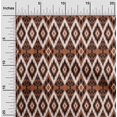 thumbnail image 1 of oneOone Cotton Poplin Fabric Geometric Ikat Print Fabric BTY 56 Inch Wide, 1 of 1