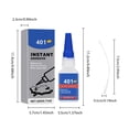 thumbnail image 3 of TopLLC Colle Adhésive Instantanée Forte Colle Liquide Forte la Mise à Niveau Soudage Super Colle 20 ml Super Colles, 3 of 8