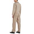thumbnail image 2 of TOPTIE Men\'s Long Sleeve Coverall, Action Back Coverall Relaxed Fit, Work Wear Suit, 2 of 7