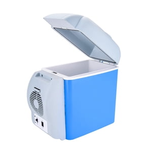 Voiture 12V Réfrigérateur de voiture 7.5L Mini Réfrigérateur de voiture portable & Warmer pour Voyage sur route Voyage Camping Pêche