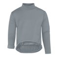 thumbnail image 4 of Breezora Men's Winter Thermal Underwear Set Thickened Padded Top and Bottom Base Layer for Cold Weather L Size Grey, 4 of 9