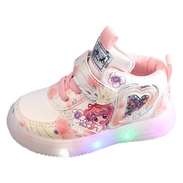FhsagQ Chaussures d'Hiver Enfants Chaussures d'Hiver Pointure 10 Tout-Petits Espadrilles Filles Chaussures à Lumière à Capteur Chaussures Décontractées Tout-Petits Semelle Souple Chaussures Tout-Petits Chaussures Enfants Bottes Pointure 3 Filles Chaussures d'Hiver Rouges Pointure 25