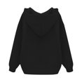 thumbnail image 4 of Timegard Women's Hoodies Sweatshirt Plus Size Side Zipper Split Fall Winter Comfy Oversized Pullover, 4 of 4