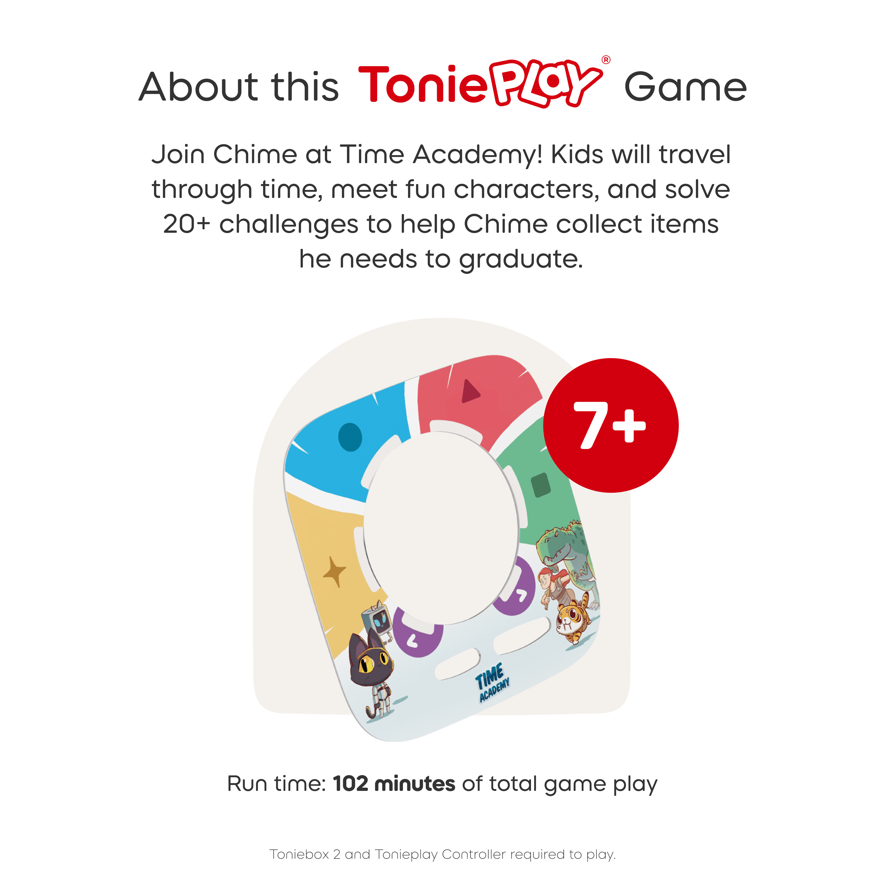tonies Tonieplay: Time Academy (Anglais)