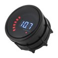 thumbnail image 2 of Voltmeter, Universal Digital Voltage Meter 52mm Dia 12V With 1.94ft Power Wire For Vehicle For Car For Auto, 2 of 8