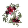 thumbnail image 4 of Abbracc 2 Pieces Artificial Wreath Artificial Floral Swag Simulation Garland Flower Swag E, 4 of 9