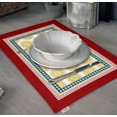 thumbnail image 3 of Vargottam Placemats- Placemat For Dining Table, Set Of 4- Printed & Reversible CottonNapkin-IndoorPlacematsFor Home & Kitchen Dining Table- Asian (Multicolor), 3 of 5