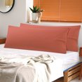 thumbnail image 1 of PiccoCasa 2 Pcs Body Pillowcases Microfiber Envelope Long Pillowcover, Queen Orange, 1 of 8