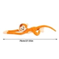 thumbnail image 2 of Adorable Long Monkey Toy Soft Stuffed Animal Cute Cuddly Companion For Kids Adults, 2 of 2