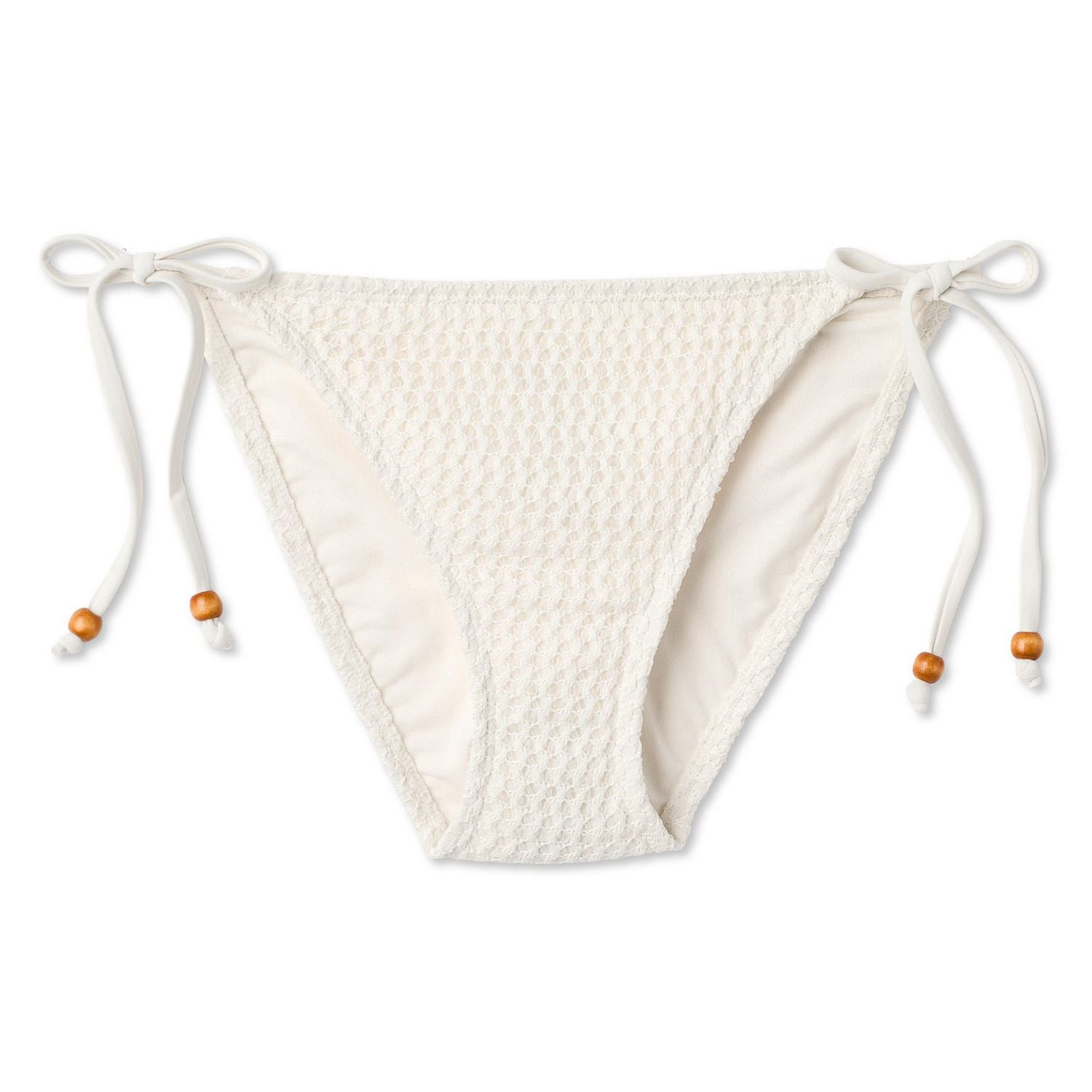 No Boundaries Women's String Bikini Bottom