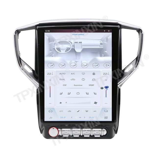 TPXINXIN pour Maserati Ghibli 12.1 Pouces 2014-2019 Appareil de Navigation GPS Android Lecteur Multimédia Radio de Voiture Unité Centrale Module Intelligent