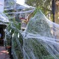 thumbnail image 5 of Halloween Spider Web With Spiders Stretchable Cobweb Horror Party Decoration, 5 of 5