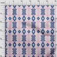 thumbnail image 2 of oneOone Georgette Viscose Fabric Diamond & Swirl Ikat Printed Craft Fabric BTY 42 Inch Wide, 2 of 4