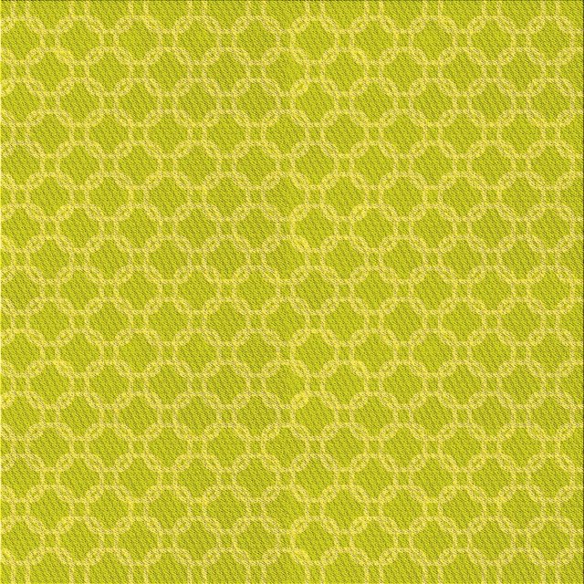 Ahgly Company Machine Washable Indoor Square Transitional Canary Yellow Area Rugs, 6' Square