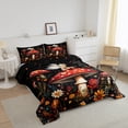 thumbnail image 3 of Erosebridal Ensembles de Couette Champignon Rouge Format Tout-Petit, Couettes et Duvets Conte de Fées, Déco Féerique Mignonne, Réversible 2 Pcs, 3 of 8