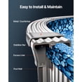 thumbnail image 4 of VEVOR Round Pool Liner 30ft Overlap Style Pool Liner 54in Wall Height Durable, 4 of 9