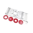 thumbnail image 3 of thinsony Router Table Insert Plate Trimmer Screws Trimming Machine for Woodworking Red, 3 of 9