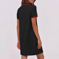 thumbnail image 4 of Dvprdro Robes pour Femmes Mode Classique Manches Courtes Mini Robe Décontractée Été Tennis Golf avec Poches, 4 of 5