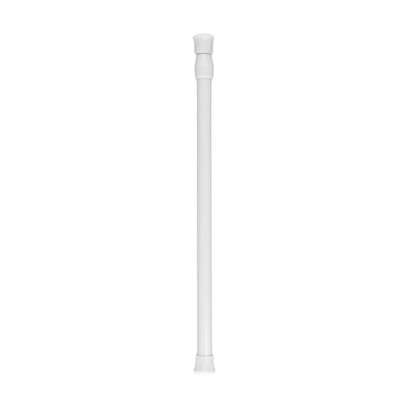 suyin Curtain Rod Curtain Rail Pole Easy-Installtion Metal No Punching Telescopic Rod White 30-50Cm/40-70Cm/60-110Cm