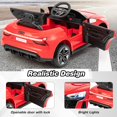 thumbnail image 2 of OLAKIDS Kids Ride on Car, Licensed 12V Electric Vehicle with Remote Control, Battery Powered Toddlers Toy with Spring Suspension, Headlights, Music, MP3, USB, TF, 2 of 9