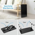 thumbnail image 3 of Bureau pour Ordinateur Portable pour Lit, Bureaux de Genoux Plateaux de Lit pour Manger Écrire, Support d'Ordinateur Portable Réglable, Table de Genoux Pliable dans Sofa et Canapé, 3 of 9