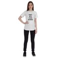 thumbnail image 4 of Inkmeso Haut Citation pour Femmes « Je Ne Suis Plus avec le Stupide » T-Shirt à Imprimé Graphique, 4 of 7