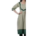 thumbnail image 4 of Moomaya Kurti de Designer Bollywood pour Femmes, Kurta Tunique Imprimée Longueur Genou, 4 of 6