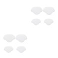 thumbnail image 3 of kurtrusly Adjustable Shoe Heel Pad Insoles for High Heels Customizable Heel Repair Stick white 2Set, 3 of 6
