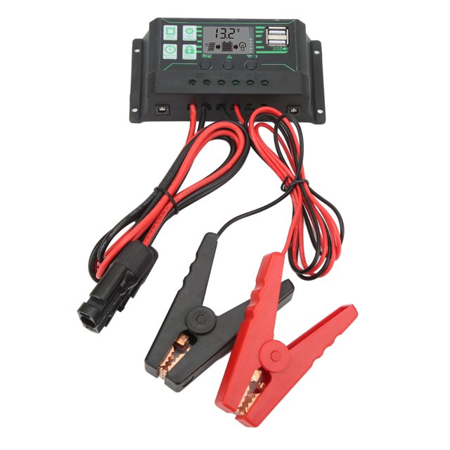 Contrôleur Solaire, Micropuce Industrielle 12V 24V 360W Régulateur Solaire pour RVs