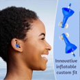 thumbnail image 4 of Innovative Inflatable Earplugs, Ultra-Comfy Reusable Noise-Reducing Earplugs, 4 of 5