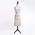 thumbnail image 1 of Saro Lifestyle 1021.T01 Tablier en Lin à Franges - Taupe, 1 of 1
