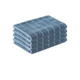 thumbnail image 2 of Fridja Microfiber Dish Towels , Solid Color Soft Super Absorbent and Lint Free Kitchen Towels Tea Towels and Bar Towels, 4 Pack (Lattice Designed Blue Colors) - 26 x 18 Inch, 2 of 5