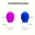 thumbnail image 3 of HLONK Ensemble de 11 Pcs de Ventouses Faciales - Ventouses de Massage Manuel Visage Dos Bras, 3 of 6