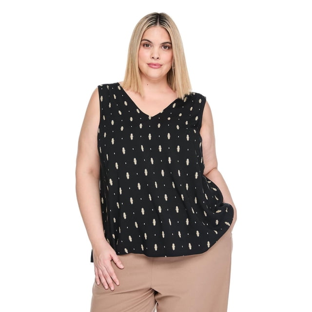 LANE BRYANT LB DEEP V TOP