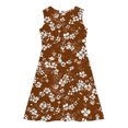 thumbnail image 4 of LOVZFMLL Girls Printing Mesh Sweet Dress Short Sleeve Round Neck Dress, 4 of 7