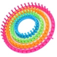 thumbnail image 4 of Plastic Round Knitting Looms, Knitting Loom Knitting Loom Set Round Knitting Looms Set, Shawls For Scarves Hats Socks, 4 of 8