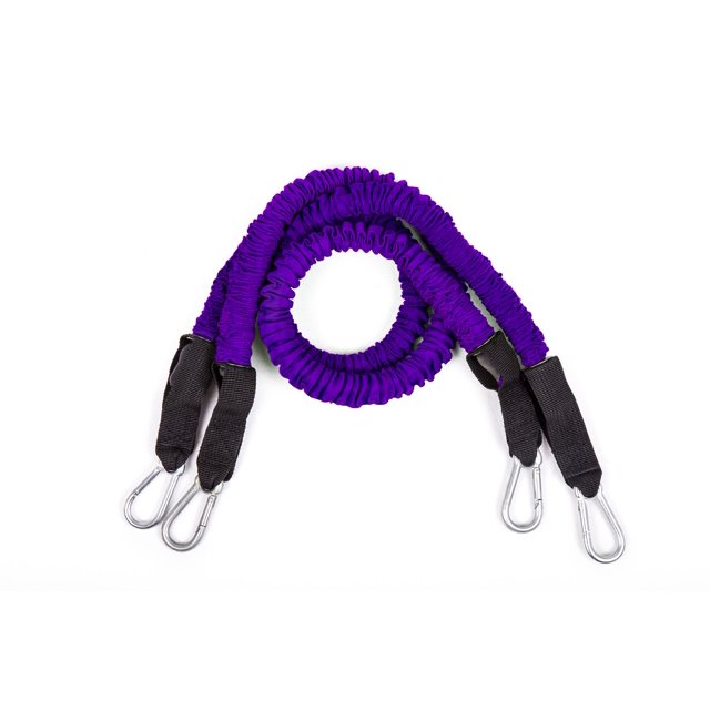 BodyBoss Resistance Bands - Custom Resistance Bands for Total Body Workouts (Purple)