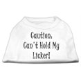 thumbnail image 1 of Je Ne Peux Pas Tenir Mon Licker Sérigraphie Chemises Blanc Lg (14), 1 of 1