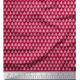 thumbnail image 1 of Soimoi Cotton Voile Fabric Floral Block Print Sewing Fabric Yard 56 Inch Wide, 1 of 3