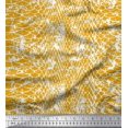 thumbnail image 1 of Soimoi Rayon Fabric Snake Animal Skin Decor Fabric Printed Yard 56 Inch Wide, 1 of 3