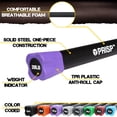 thumbnail image 4 of PRISP Weighted Exercise Workout Bar - Total Body Weight Bar for Home Gym, Fitness, Yoga and Strength Training, 4 of 7