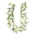 thumbnail image 1 of Arrangement Élégant de Roses avec Vignes Vertes et Champagne pour Mariage, Fête, Foyer, Maison, 1 of 6