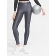 thumbnail image 1 of Choomomo Women's Glossy Stretch Sports Hip Hop Rave Street Modern Dancing Performance Tight Leggings Pants Grey L, 1 of 6
