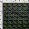 thumbnail image 2 of oneOone Viscose Chiffon Fabric Stripe|Leaves & Hen Block Decor Fabric Printed BTY 42 Inch Wide, 2 of 4