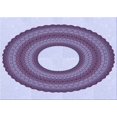 thumbnail image 1 of Ahgly Company Tapis Rectangulaire Lavable en Machine Intérieur Transitionnel Violet Raisin Vif, 6 Pieds x 9 Pieds, 1 of 7