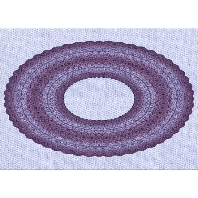 Ahgly Company Tapis Rectangulaire Lavable en Machine Intérieur Transitionnel Violet Raisin Vif, 6 Pieds x 9 Pieds